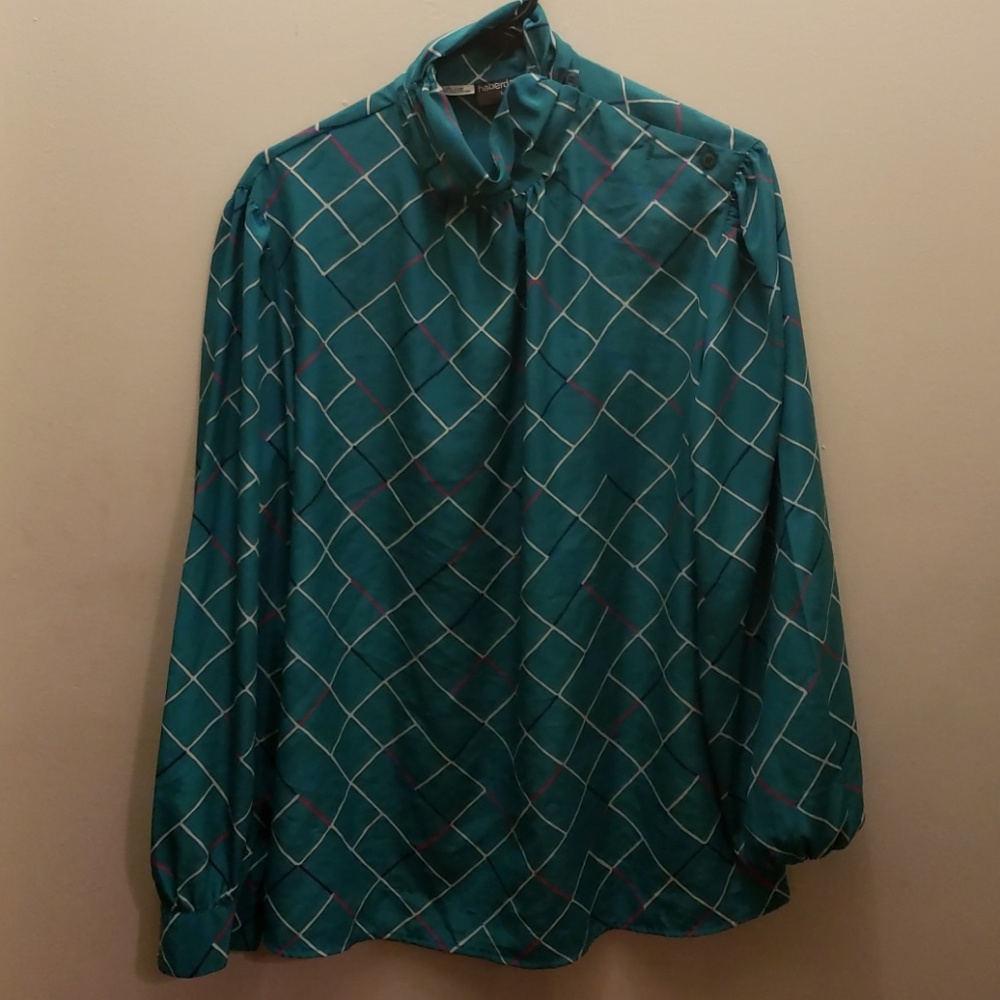 80s blouse